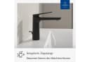 Villeroy & Boch Waschtischarmatur Oasis Matt Schwarz mit AquaSmart Bild 4