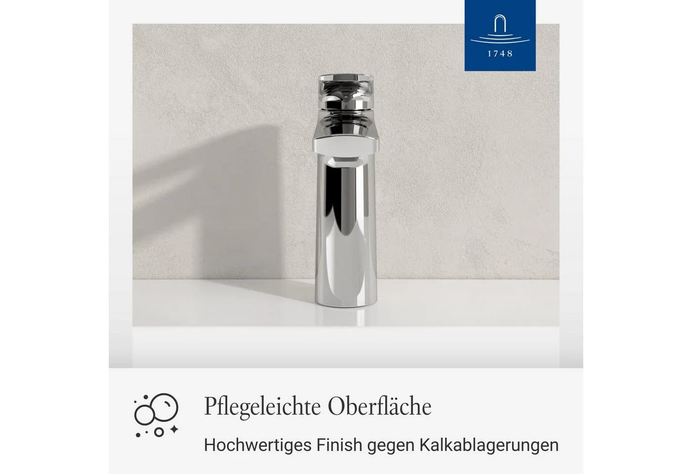 Villeroy & Boch Waschtischarmatur Oasis Chrom Silber - Bild 4