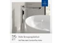 Villeroy & Boch Oasis Waschtischarmatur Silber Chrom mit Keramikkartuche Bild 1