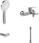 Villeroy & Boch Oasis Badewannenarmatur-Set Chrom Bild 2