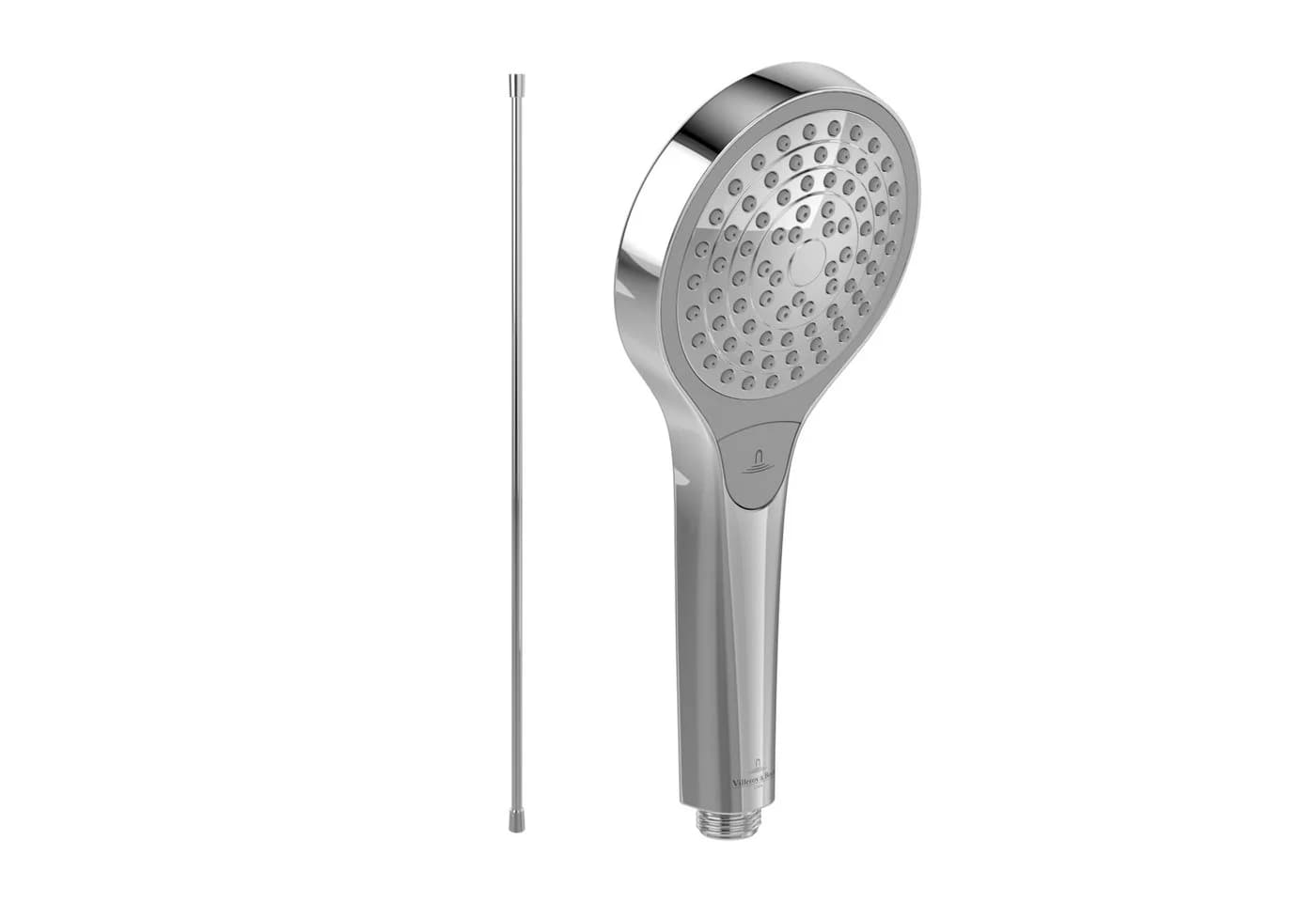 Villeroy & Boch Handbrause Verve Showers Set Chrom - Bild 2