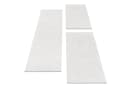 SIMPEX24 Bettumrandung Unicolor Einfarbig 7 mm 3-tlg. Schlafzimmer Teppich Bild 1