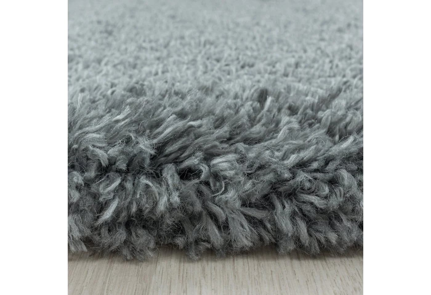 SIMPEX24 Teppich Unicolor Einfarbig Shaggy - Bild 5