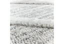 SIMPEX24 Hochflor-Bettumrandung Boho-Design Grau 3-teilig Bild 5