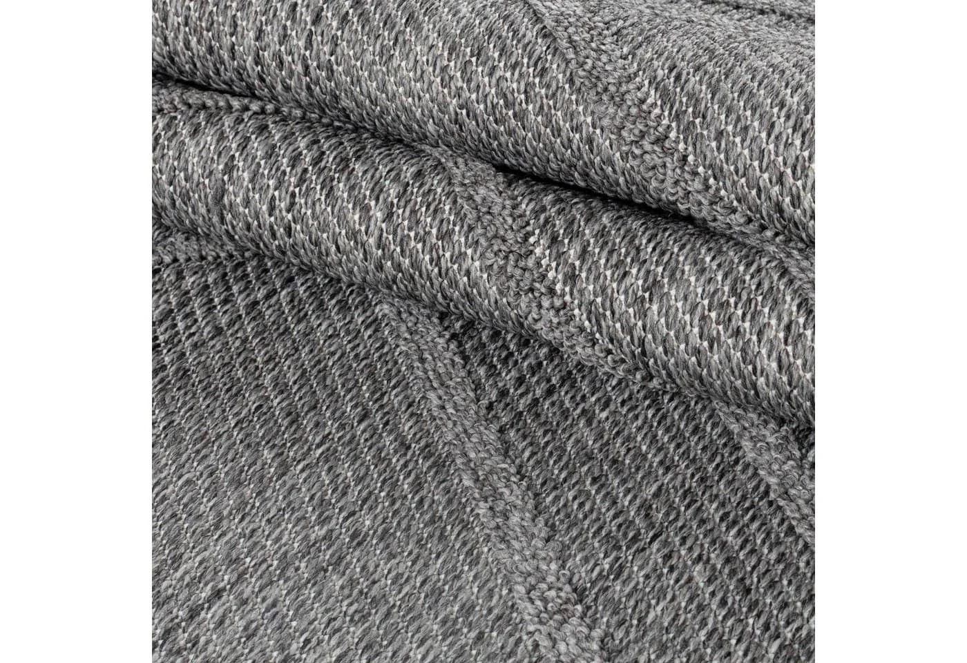 SIMPEX24 Outdoorteppich Boho Grau Läufer Indoor Outdoor - Bild 5