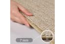 SIMPEX24 Teppich Unicolor 7 mm Schlingenteppich Schlafzimmer Einfarbig Meliert Design Bild 5