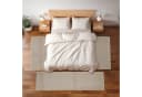 SIMPEX24 Bettumrandung 3-tlg. Beige Cut-Loop Kurzflor Bild 2