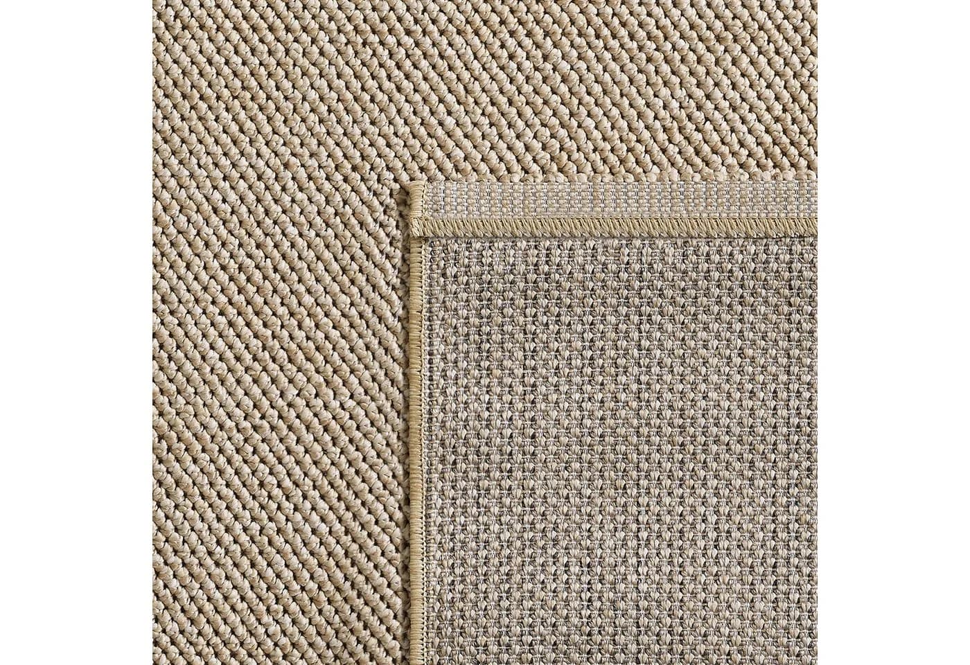 SIMPEX24 Bettumrandung 3-tlg. Beige Cut-Loop Kurzflor - Bild 5