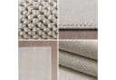 SIMPEX24 Teppich Unicolor Rund Schlingenteppich Creme Meliert Bild 1