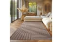 SIMPEX24 Designteppich Unicolor Beige Boho Teppich Bild 2