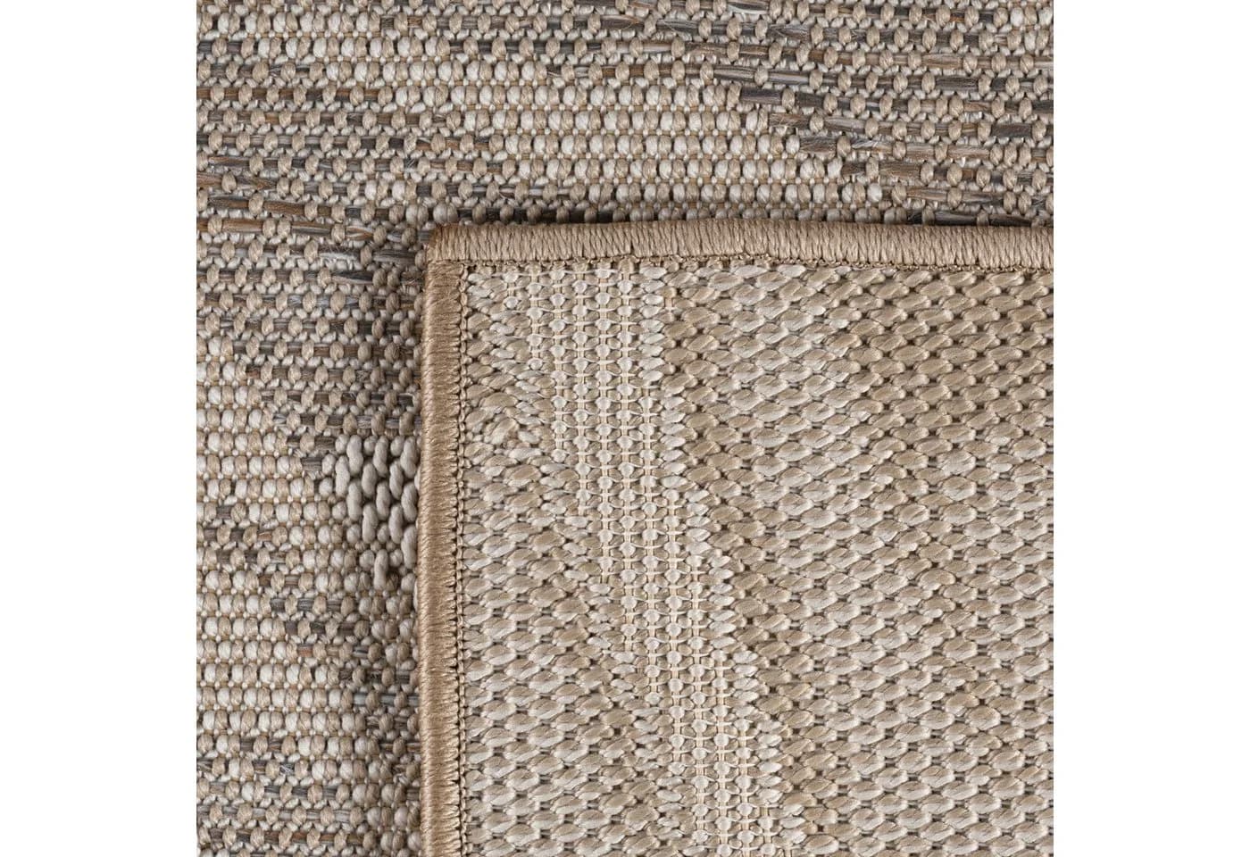 SIMPEX24 Outdoorteppich Boho Design Beige Wetterfest - Bild 4