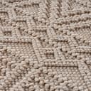 SIMPEX24 Bouclé-Teppich Einfarbig Rund 7 mm Bild 5