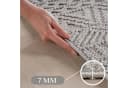SIMPEX24 Designteppich Einfarbig Boucle Loop Grau Silber Bild 3