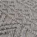 SIMPEX24 Designteppich Einfarbig Boucle Loop Grau Silber Bild 5