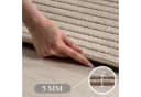 SIMPEX24 Outdoorteppich Skandinavischer 3D Design Rund Beige Bild 5