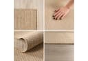SIMPEX24 Outdoorteppich Rund Beige Wetterfest Bild 3