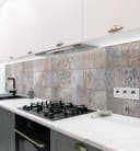 MyMaxxi Küchenrückwand Retro Mosaik Selbstklebend Spritzschutz Bild 1