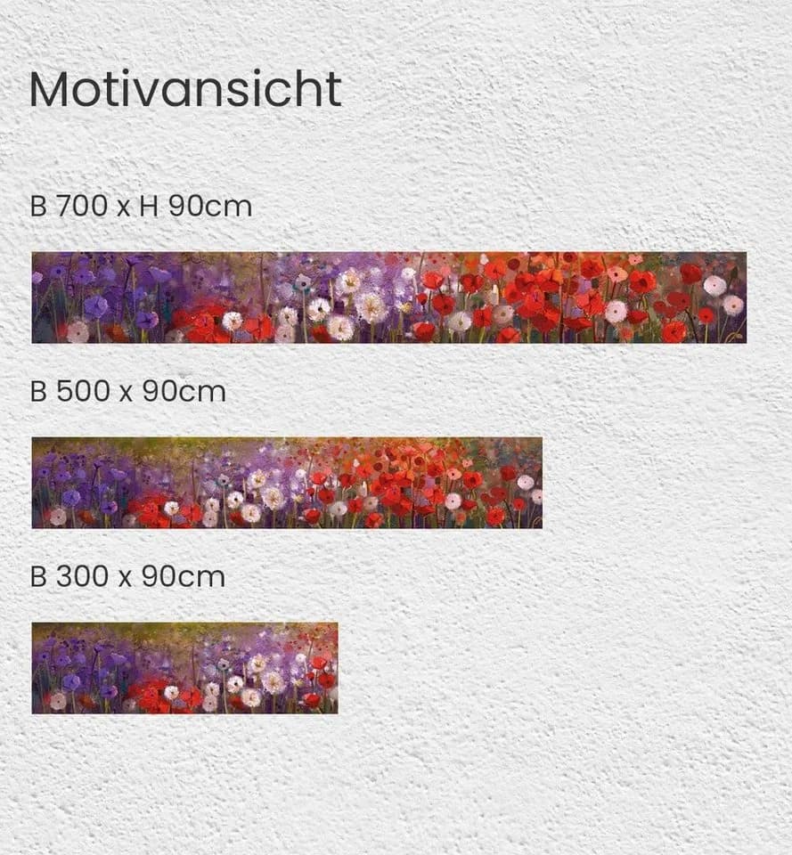MyMaxxi Zaunbanner Sonnenaufgang Blumenfeld Sichtschutz Garten Zaun - Bild 4