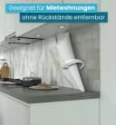 MyMaxxi Selbstklebende Küchenrückwand Marmor Weiß Gold Spritzschutz Folie Bild 3
