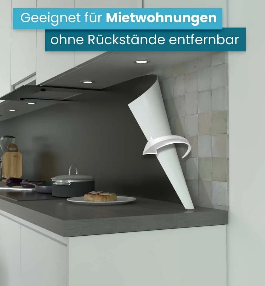 MyMaxxi Küchenrückwand selbstklebend Tiefschwarz - Bild 3