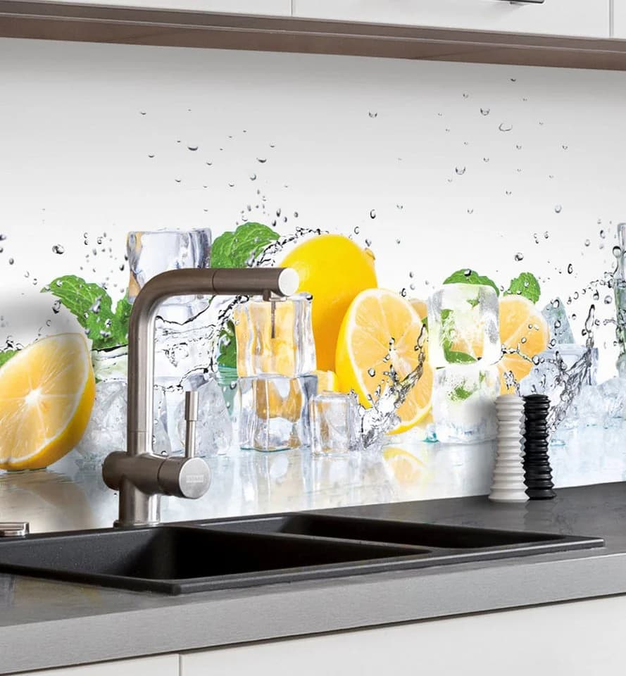 MyMaxxi Küchenrückwand Zitrone Selbstklebend Spritzschutz - Bild 2