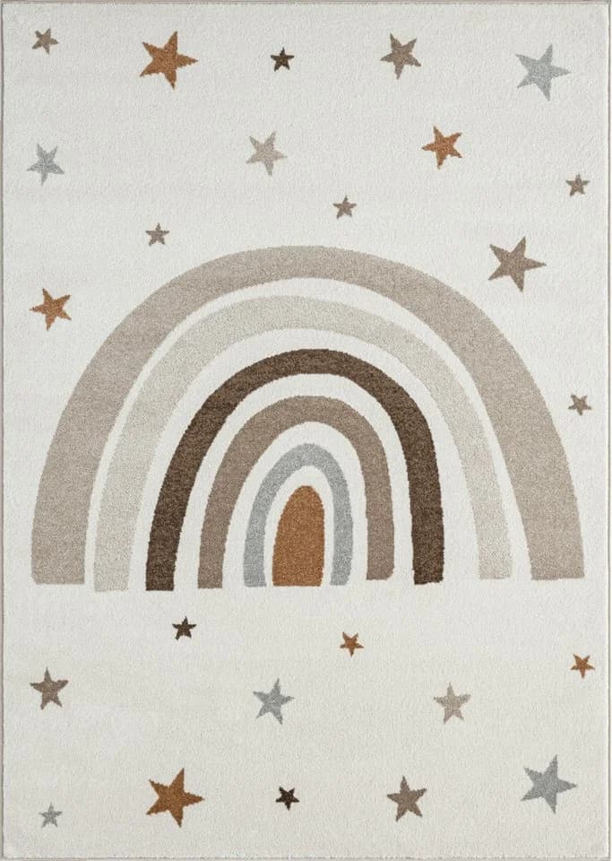 THE CARPET Beat Kids Teppich Creme Modern Kinderzimmer
