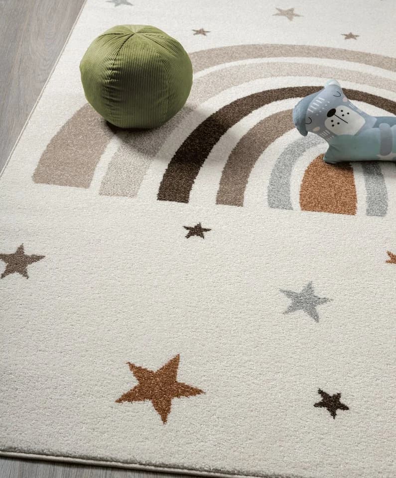 THE CARPET Beat Kids Teppich Creme Modern Kinderzimmer - Bild 4