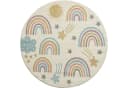 THE CARPET Beat Kids Kinderteppich beige rund 120cm Bild 1