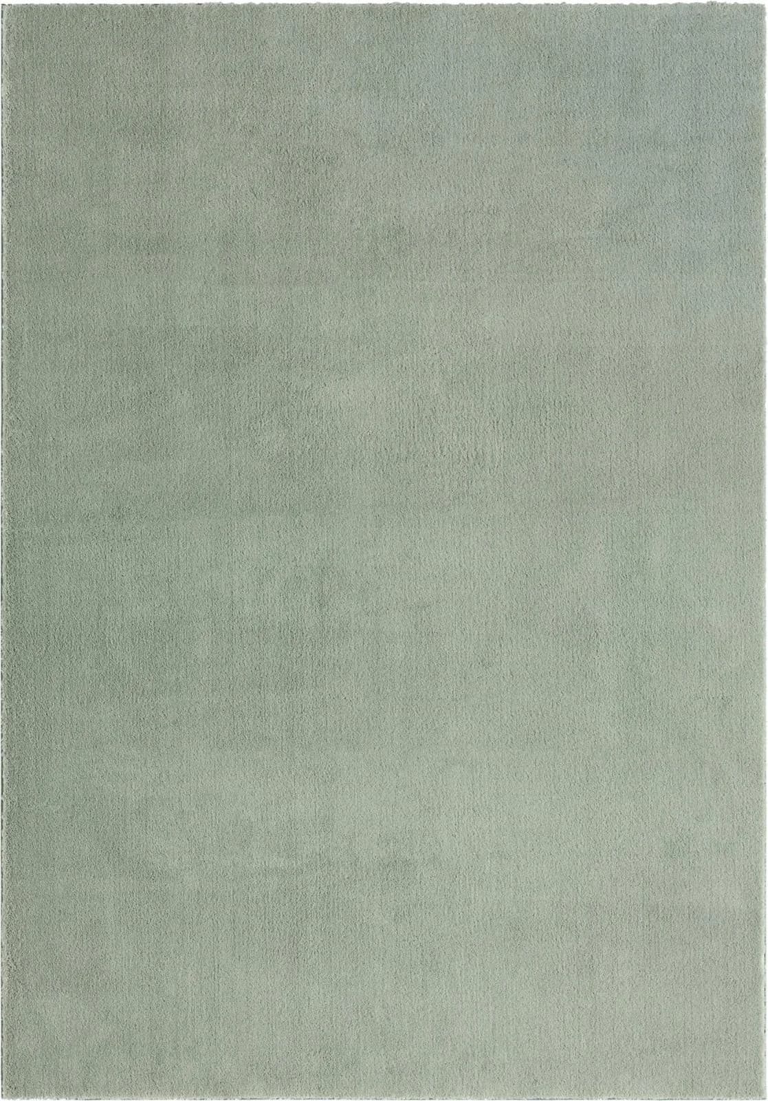 MERINOS Kunstfellteppich Loft 37 Grün Soft & Kuschelig