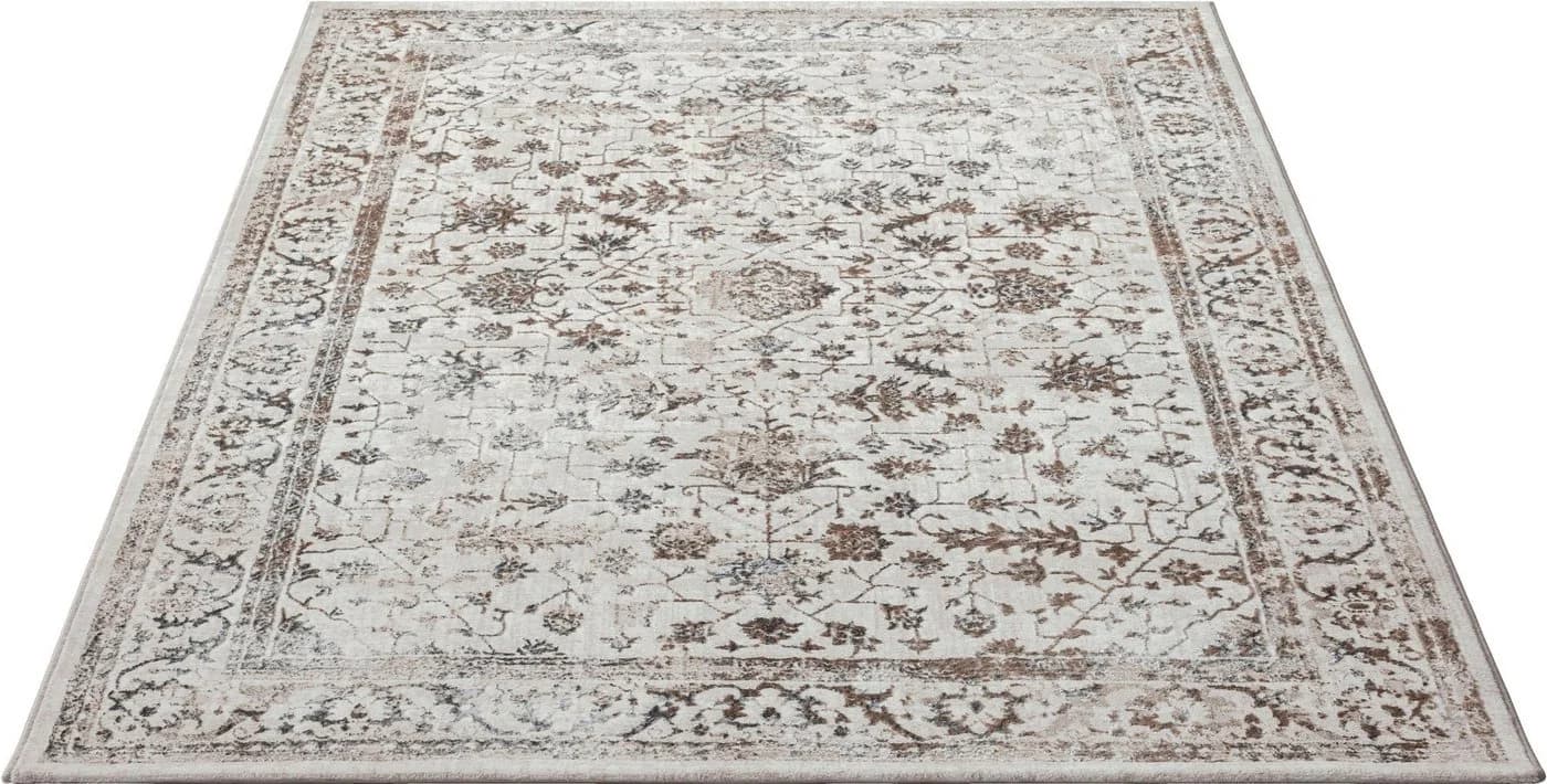 MERINOS Teppich Creation 50112 Creme Kurzflor Glänzend