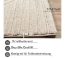 OTTO home Designteppich Eliaan 3D Optik Hoch-Tief Effekt Beige Boho Design Bild 4