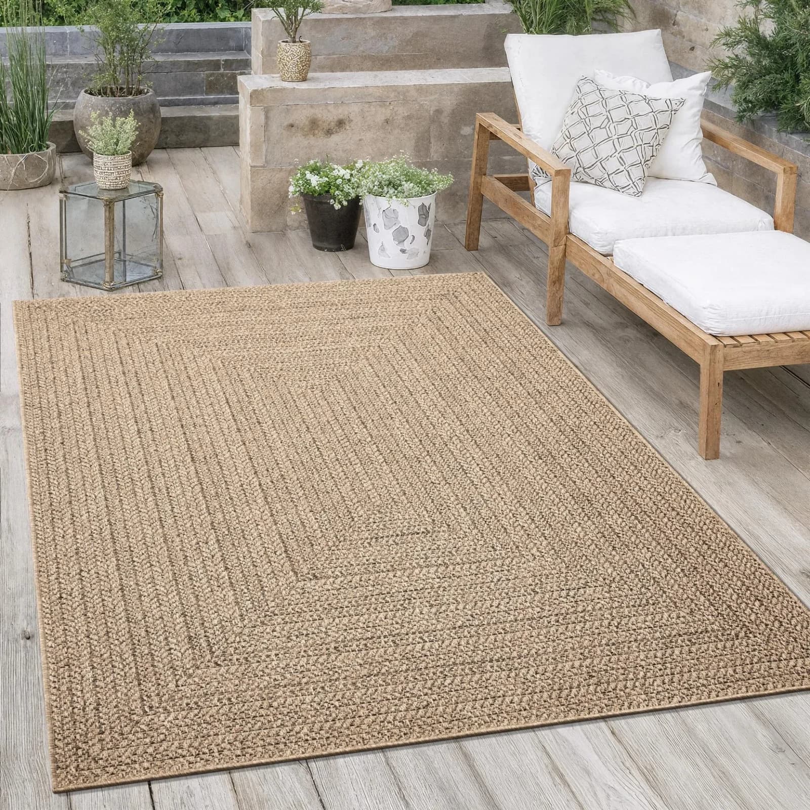Outdoorteppich Kyllian von OTTO HOME Jute-Look