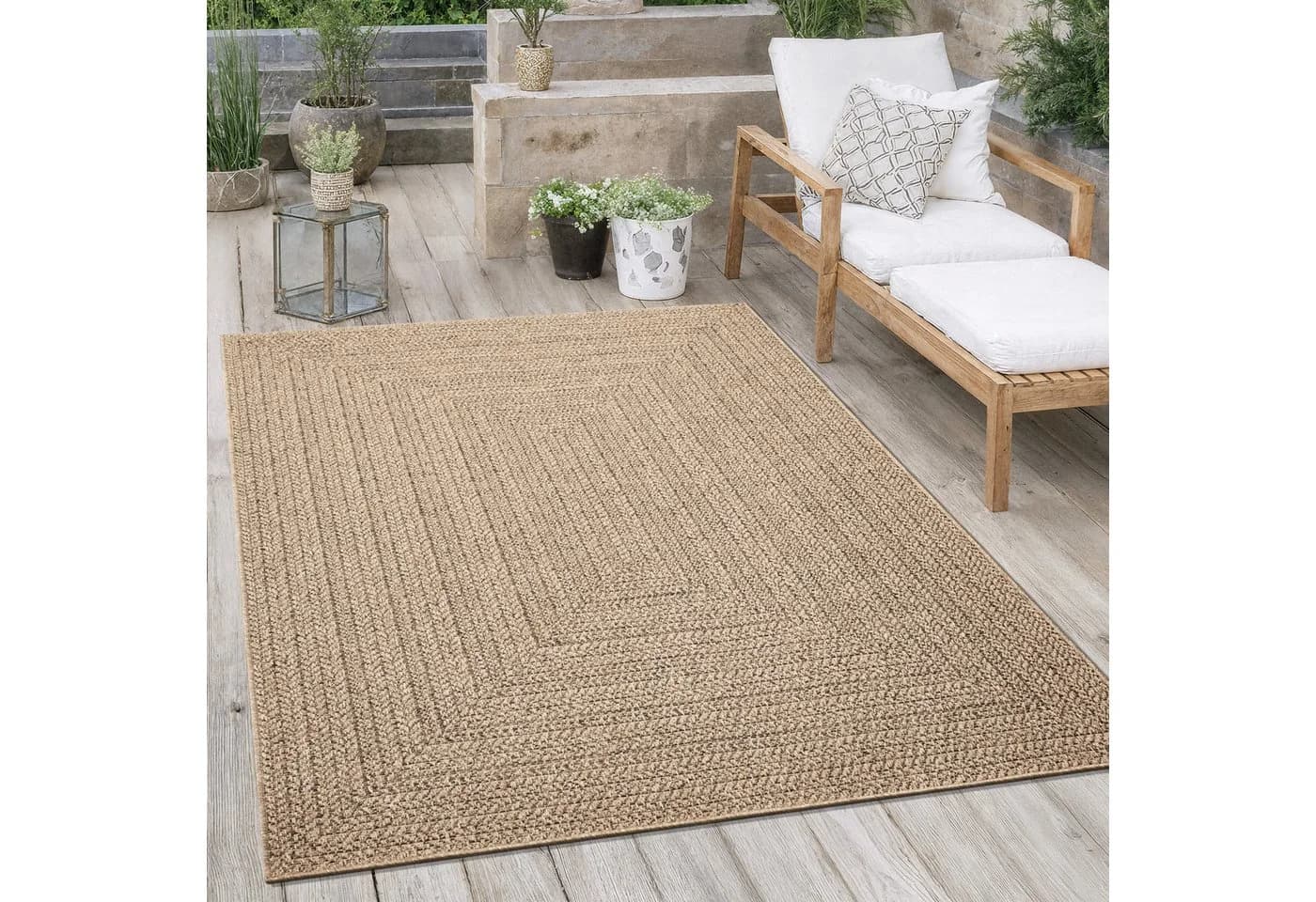 OTTO home Outdoorteppich Kyllian Jute-Look - Bild 2