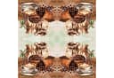 ti-flair Papierserviette 3-lagig Kaffee-Motiv Braun Beige 33x33cm 20 Stück Bild 1