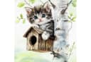 ti-flair Papierservietten 3-lagig Kätzchen Motiv 33x33cm 20 Stk Bild 2