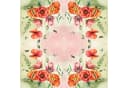 ti-flair Papierserviette 33x33cm 3-lagig Mohnblumen Motiv Bunt 20 Stück Bild 1