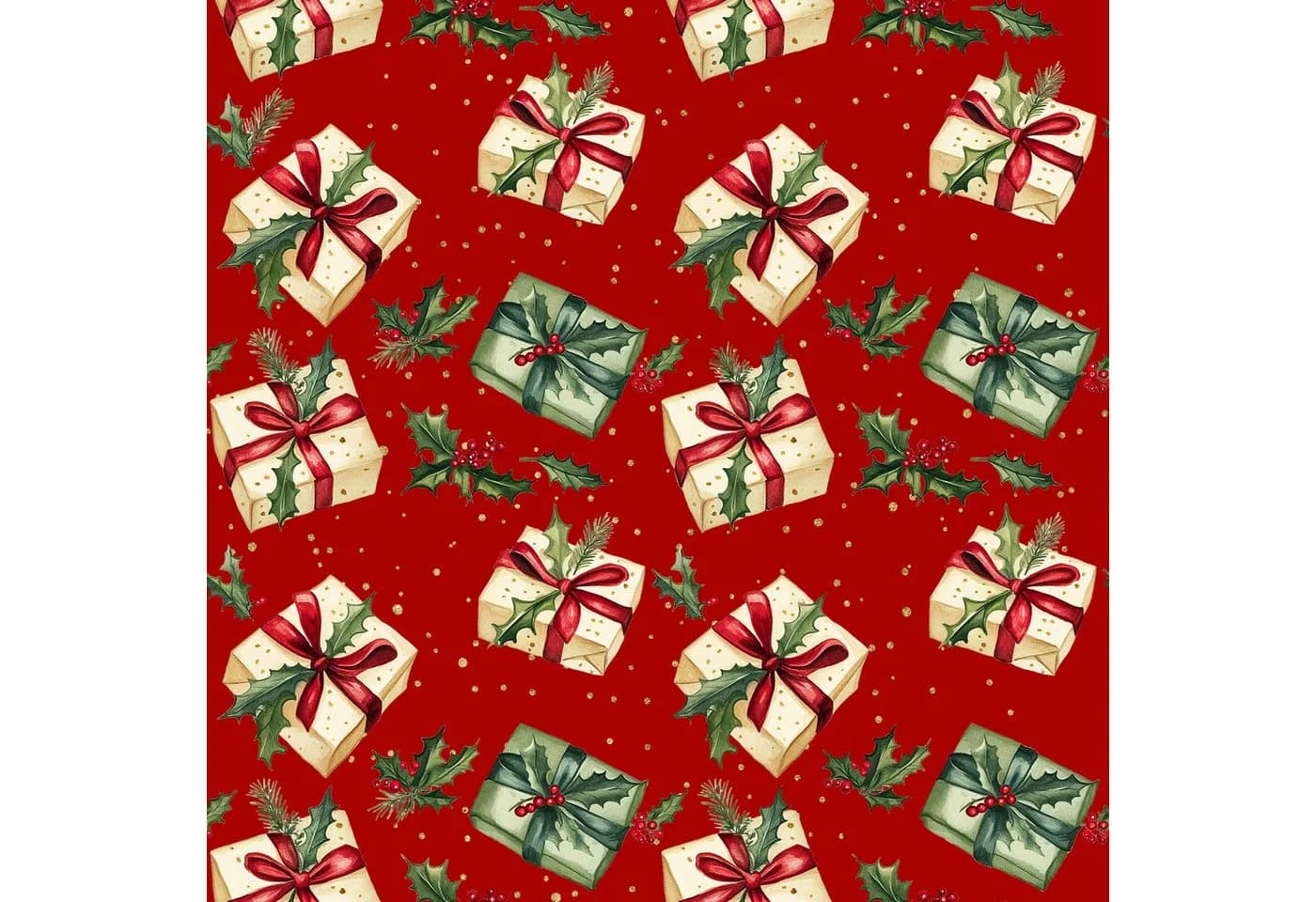ti-flair Papierserviette 3-lagig 33x33cm mit Geschenkmotiv 20 Stück