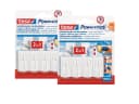 tesa Klebehaken Powerstrips Gardinenhaken 8-tlg. Weiß Bild 2