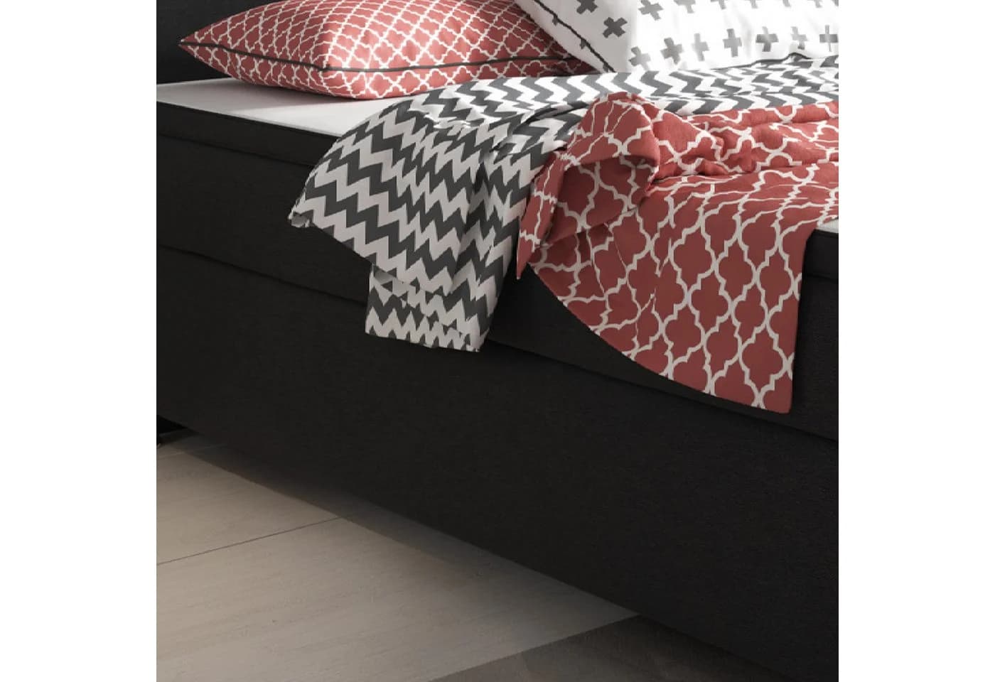 inter Boxspringbett King S 180x200 cm 7-Zonen-Taschenfederkern - Bild 5