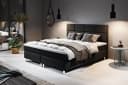 inter Boxspringbett Rotterdam Plus Schwarz 180x200 cm mit 7-Zonen-Matratzen Bild 3