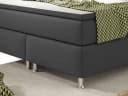 inter Boxspringbett K-01 Schlafzimmerbett 180x200 cm inkl. Topper und Matratzen Bild 5