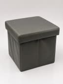 inter Faltbox Sitzhocker mit Stauraum Anthrazit Bild 2