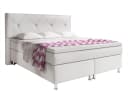 inter Boxspringbett Oxford 180x200 cm Weiß mit Topper Bild 2