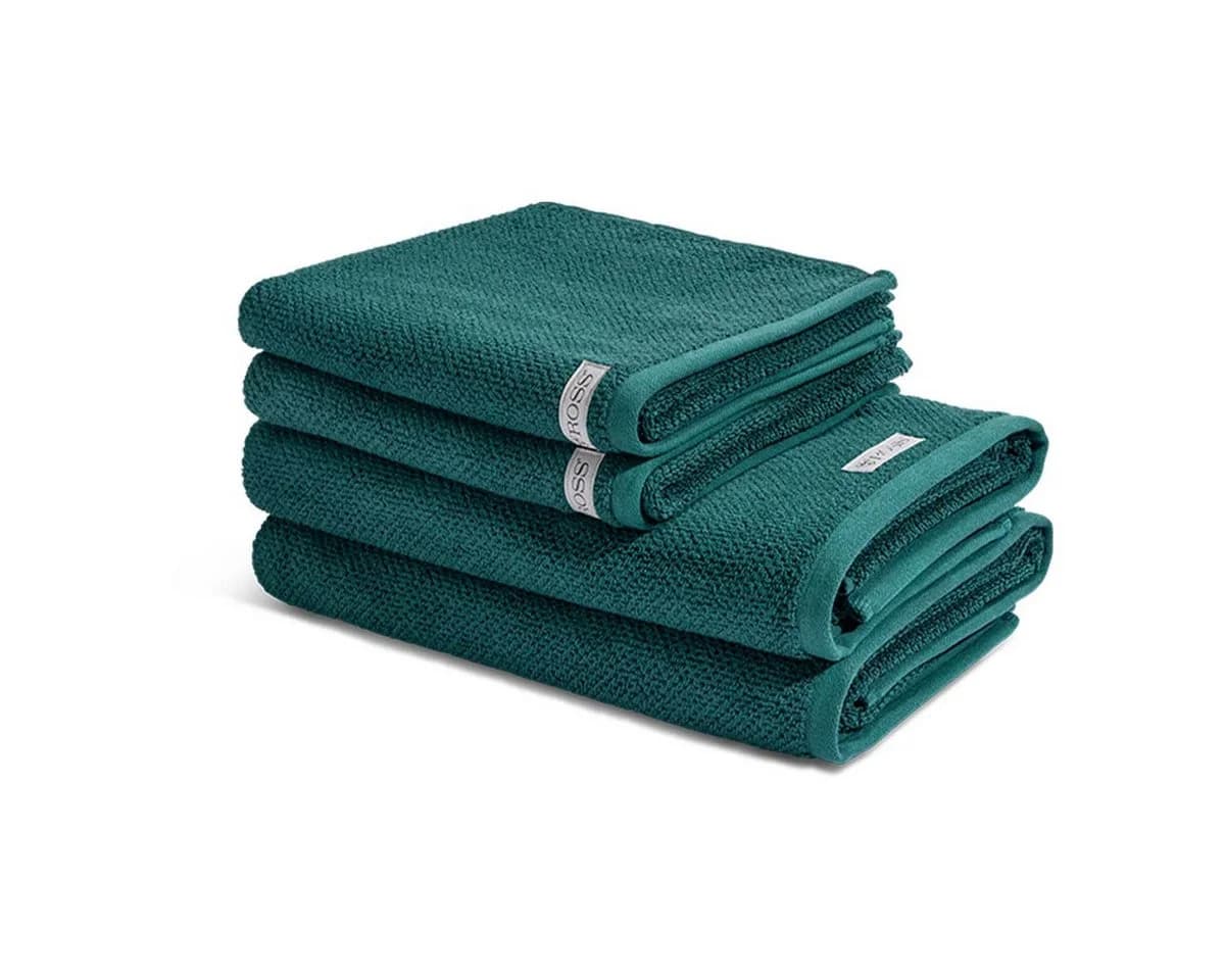 ROSS Handtuch Set Selection Frottee Bio-Baumwolle Grün - Bild 2