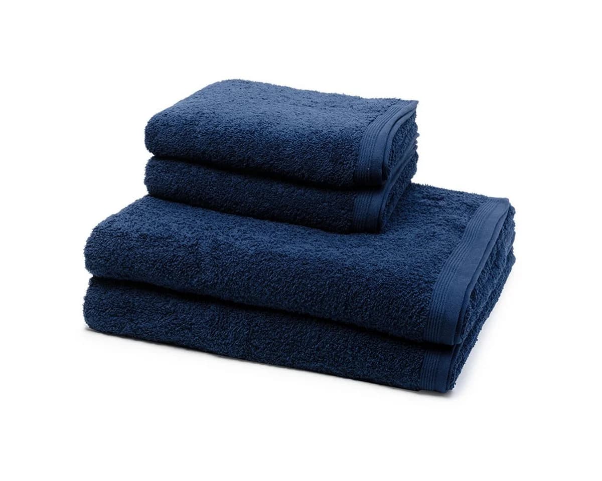 Möve Handtuch Set Superwuschel 4-tlg. Deep Sea Blau Frottee - Bild 2