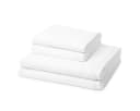 ROSS Handtuch Set Vita Walkfrottee 4-tlg. Weiß Baumwolle Saugstark Bild 2