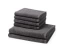 ROSS Handtuch Set Vita Walkfrottee Grau 6-teilig Bild 2