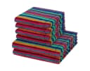 Cawö Handtuch Set Lifestyle 6-tlg. Bunt Baumwolle Frottee Bild 2