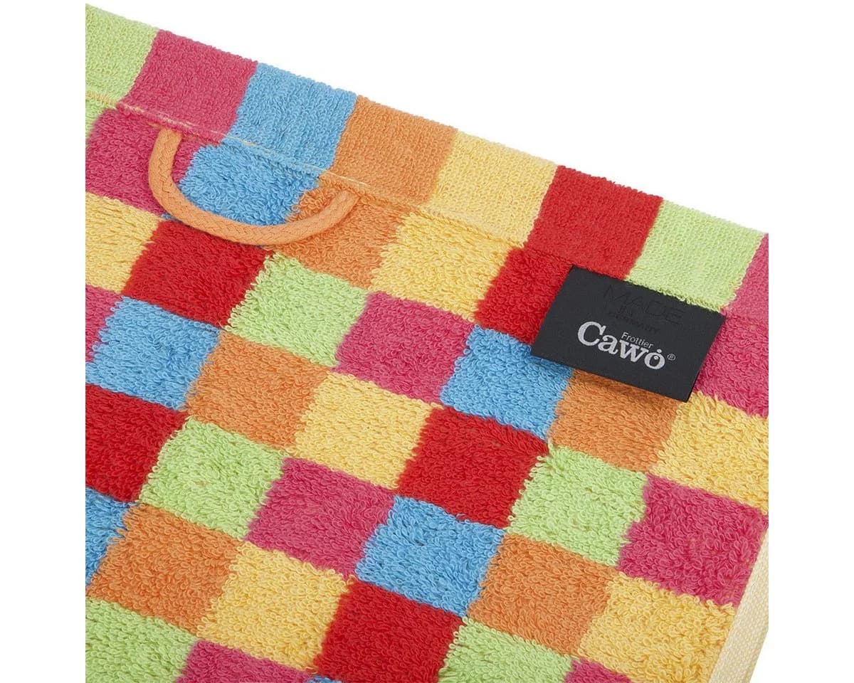Cawö Handtuch Set Lifestyle Baumwolle Karo-Muster