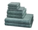 Cawö Handtuch Set Pure 8-tlg. Grün Baumwolle Walkfrottee Bild 2